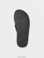 Z0ZR08581 Grey Combo Men Recliner Sandals Volcom Footwear - Image 4