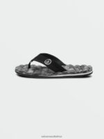 Z0ZR08581 Grey Combo Men Recliner Sandals Volcom Footwear - Image 6