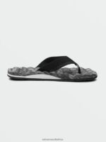 Z0ZR08581 Grey Combo Men Recliner Sandals Volcom Footwear - Image 8