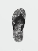 Z0ZR08581 Grey Combo Men Recliner Sandals Volcom Footwear - Image 10