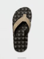 Z0ZR08582 Khaki Men Recliner Sandals Volcom Footwear - Image 5