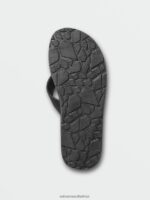 Z0ZR08588 Black Destructo Men Daycation Sandals Volcom Footwear - Image 2