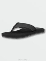 Z0ZR08588 Black Destructo Men Daycation Sandals Volcom Footwear - Image 6