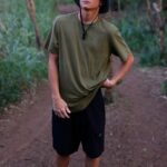 Z0ZR0858 Military Men Stone Tech Short Sleeve Tee Volcom Clothing