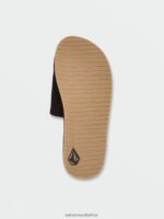Z0ZR08598 Ribbon Red Men Recliner Slide Sandals Volcom Footwear - Image 2