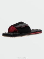 Z0ZR08598 Ribbon Red Men Recliner Slide Sandals Volcom Footwear - Image 3