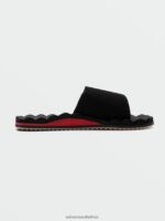 Z0ZR08598 Ribbon Red Men Recliner Slide Sandals Volcom Footwear - Image 7