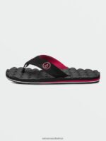 Z0ZR08599 Ribbon Red Men Recliner Sandals Volcom Footwear - Image 6