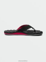 Z0ZR08599 Ribbon Red Men Recliner Sandals Volcom Footwear - Image 8