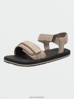 Z0ZR08602 Desert Sand Men V.Co Trail Sandals Volcom Footwear - Image 11