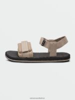 Z0ZR08602 Desert Sand Men V.Co Trail Sandals Volcom Footwear - Image 5