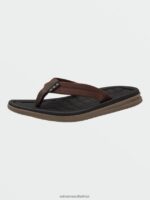 Z0ZR08604 Brown Men V.Co Draft Sandals Volcom Footwear - Image 30