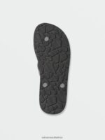 Z0ZR08608 Pewter Men Eco Concourse Sandals Volcom Footwear - Image 4