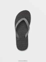 Z0ZR08608 Pewter Men Eco Concourse Sandals Volcom Footwear - Image 10
