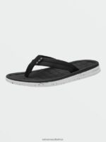 Z0ZR08609 Black White Men V.Co Draft Sandals Volcom Footwear - Image 11