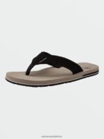 Z0ZR08610 Khaki Men Victor Sandals Volcom Footwear - Image 5