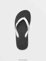 Z0ZR08612 White Men Eco Concourse Sandals Volcom Footwear - Image 9