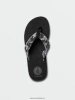 Z0ZR08613 Camoflauge Men Daycation Sandals Volcom Footwear - Image 6