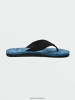 Z0ZR08614 Aged Indigo Men Victor Sandals Volcom Footwear - Image 2