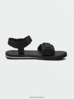 Z0ZR08618 Black Men V.Co Trail Sandals Volcom Footwear - Image 7