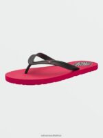 Z0ZR08620 Ribbon Red Men Rocker 2 Sandals Volcom Footwear - Image 3