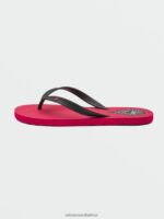 Z0ZR08620 Ribbon Red Men Rocker 2 Sandals Volcom Footwear - Image 5
