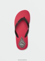 Z0ZR08620 Ribbon Red Men Rocker 2 Sandals Volcom Footwear - Image 9