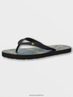 Z0ZR08622 Lime Men Rocker 2 Sandals Volcom Footwear - Image 2
