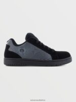 Z0ZR08625 Black Men Workwear Stone Op Art Shoes Volcom Footwear - Image 3