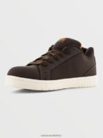 Z0ZR08628 Dark Brown Men Workwear Stone Op Art Shoes Volcom Footwear - Image 10