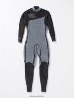 Z0ZR08644 Cruzer Blue Men Modulator 4/3mm Chest Zip Fullsuit Volcom Clothing - Image 13