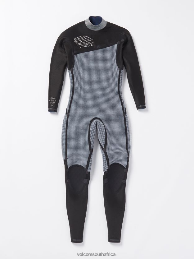 Z0ZR08644 Cruzer Blue Men Modulator 4/3mm Chest Zip Fullsuit Volcom Clothing - Image 14