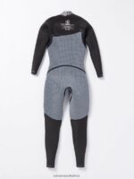 Z0ZR08644 Cruzer Blue Men Modulator 4/3mm Chest Zip Fullsuit Volcom Clothing - Image 16