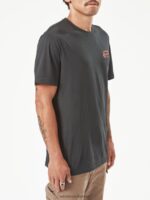 Z0ZR0864 Black Men Workwear Short Sleeve Tee Volcom Clothing - Image 5