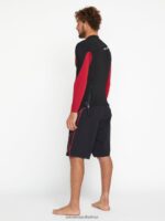 Z0ZR08654 Black Men Surf Vitals Jack Robinson 2MM UPF 50 Wetsuit Jacket Volcom Clothing - Image 19