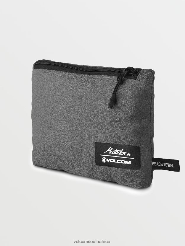 Z0ZR08663 Grey Men Packable Beach Towel Volcom x Matador Surf - Image 20