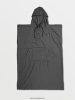 Z0ZR08664 Grey Men Packable Beach Poncho Volcom x Matador Surf - Image 19