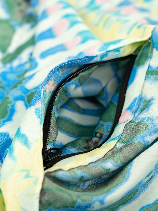 Z0ZR08665 Tie Dye Men Packable Beach Poncho Volcom x Matador Surf - Image 7