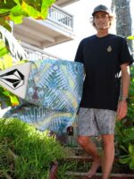 Z0ZR08666 Tie Dye Men Packable Beach Towel Volcom x Matador Surf - Image 2