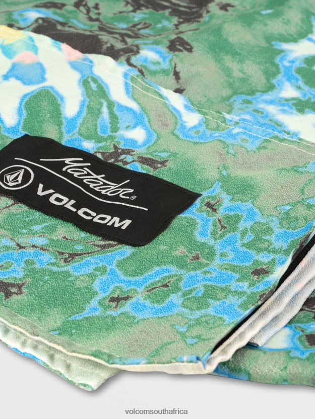 Z0ZR08666 Tie Dye Men Packable Beach Towel Volcom x Matador Surf - Image 3