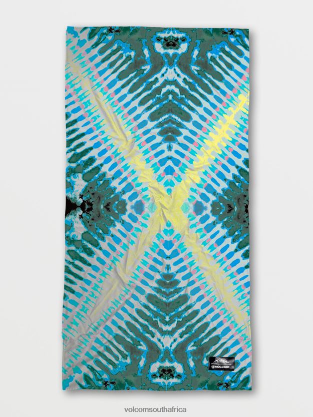 Z0ZR08666 Tie Dye Men Packable Beach Towel Volcom x Matador Surf - Image 1