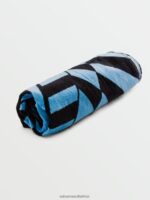 Z0ZR08691 Celestial Blue Men Stone Ray Towel Volcom Surf - Image 3