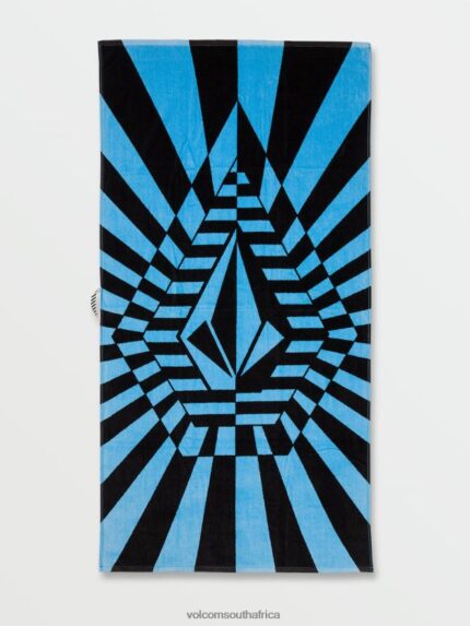 Z0ZR08691 Celestial Blue Men Stone Ray Towel Volcom Surf