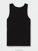 Z0ZR0872 Black Men Freedomeagle Tank Volcom Clothing - Image 3