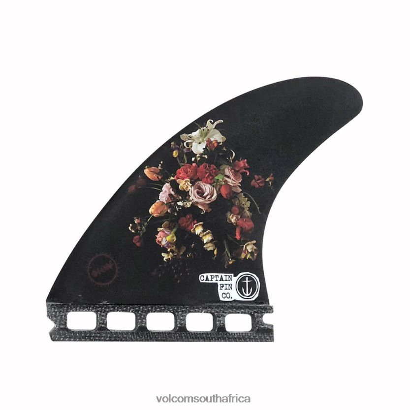 Z0ZR08730 Black Men Dion Agius Flowers Medium (Single Tab) Volcom Surf - Image 2