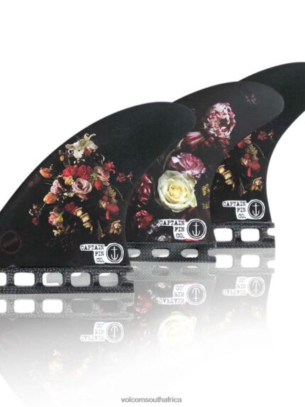 Z0ZR08730 Black Men Dion Agius Flowers Medium (Single Tab) Volcom Surf
