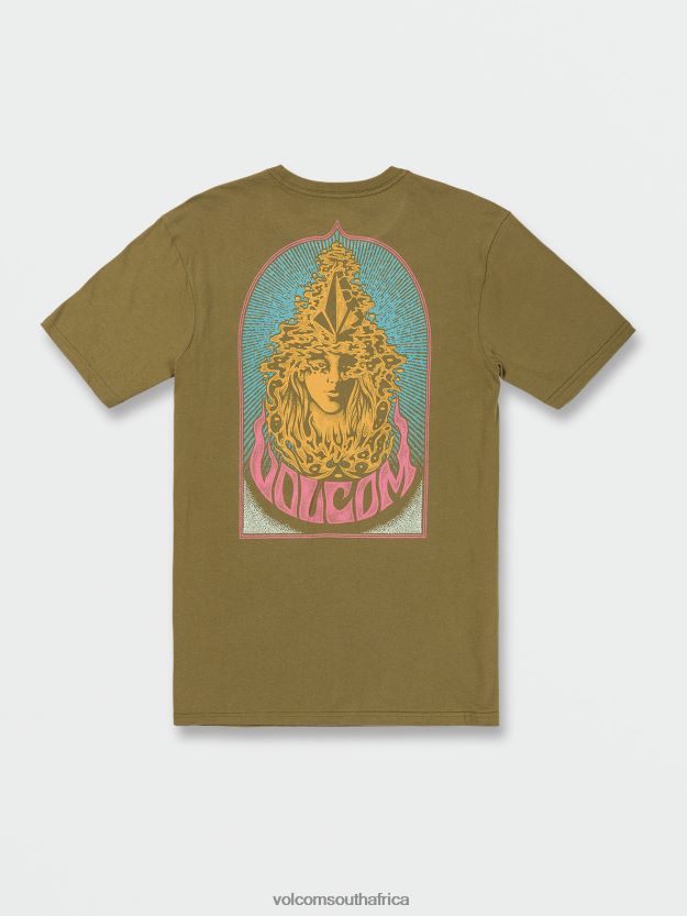 Z0ZR08759 Old Mill Unisex Nancy Short Sleeve Tee Volcom Outdoor - Image 2