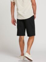 Z0ZR08761 Black Unisex Frickin Chino Shorts Volcom Outdoor - Image 4