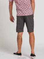 Z0ZR08765 Charcoal Heather Unisex Frickin Modern Stretch Shorts Volcom Outdoor - Image 14