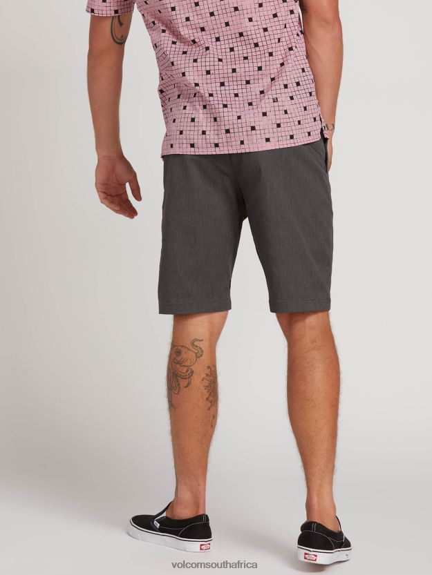 Z0ZR08765 Charcoal Heather Unisex Frickin Modern Stretch Shorts Volcom Outdoor - Image 14